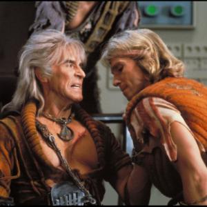 Still of Ricardo Montalban and Judson Scott in Star Trek: The Wrath of Khan (1982)