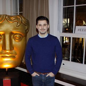 Josh Wood visits BAFTA headquarters ahead of the British Academy Film Awards on January 27 2015 in London England