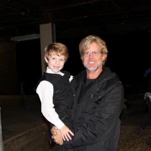 Wyatt with Michael Landon Jr Director of The Shunning
