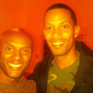 Singer Kenny Lattimore and Todd Anthony