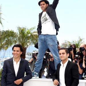 Jamel Debbouze, Tewfik Jallab and Malik Bentalha at event of Né quelque part (2013)