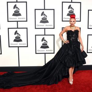 Kaya Jones at event of The 57th Annual Grammy Awards (2015)