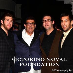 Victorino Noval Foundation with sons Jake Hunter and Victor Noval