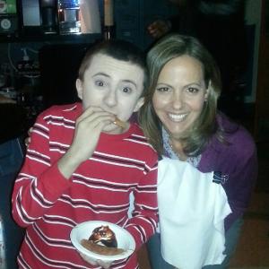 Traci Belushi and Atticus Shaffer on The Middle