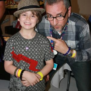 With the creator of Phineas and Ferb aka Dr Doofenschmirtzat Kids Choice Gifting Suite