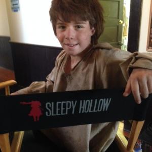 On the set of Sleepy Hollow