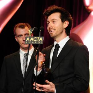 Matthew Moore and Robert Jago The Australian Academy of Cinema and Television Arts AACTA Award for Best Short Fiction Film