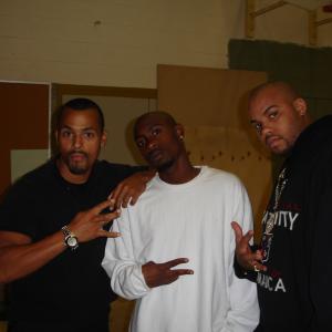 Shug, Tupac and Big Frank, cast of Final 24: Tupac Story