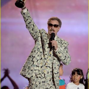 Leilani with her fake Dad Will Ferrell at the MTV Movie Awards!