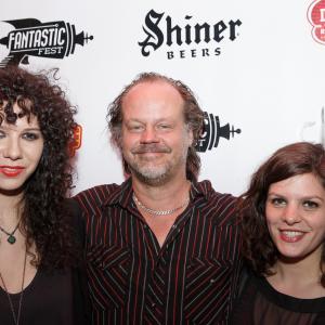 Larry Fessenden and Lauren Molina at event of The ABCs of Death 2 2014