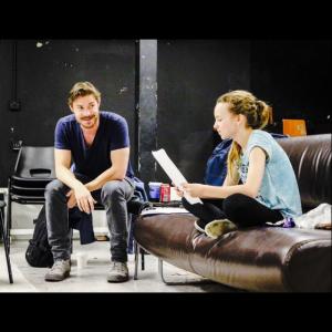 Hattie and Max Brown rehearsing for Daisy