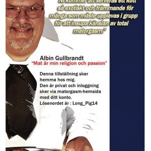 Cannibal Fog Malte Aronsson as Albin Gulbrandt The invitation