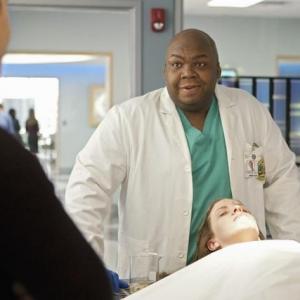 Still of Windell Middlebrooks and Danielle Litak in Body of Proof 2011