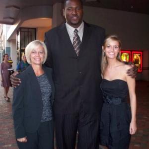 Atlanta premiere of The Blind Side with Quinton Aaron and Kelly Johns