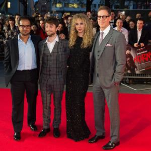 Riza Aziz, Daniel Radcliffe, Juno Temple and Joey McFarland at the French Horns Premiere.