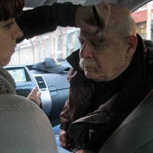 Getting makeup on in NYC for the Indy Short Film Pidge