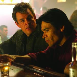 Danny Huston and Sal Lopez in Silver City 2004