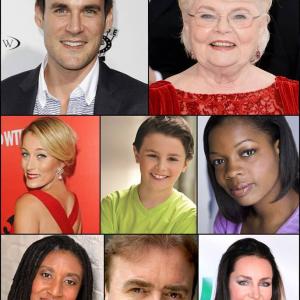 The cast of The Visit starring Academy Award Nominee June Squibb Written and Directed by Romina Schwedler I play the role of Doctor Weisman