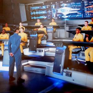 Still of Jasmine Kaur and Asa Butterfield in Ender's Game