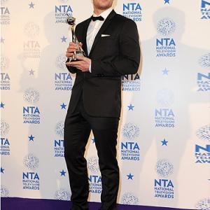 David at the National Television Awards January 2013