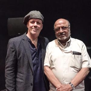 With legendary Indian filmmaker Shyam Benegal at the screening of Monsoon at 17th Mumbai Film Festival November 2015