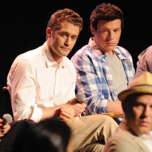 Matthew Morrison and Cory Monteith at event of Glee 2009