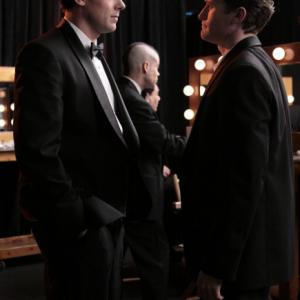 Still of Matthew Morrison and Cory Monteith in Glee 2009