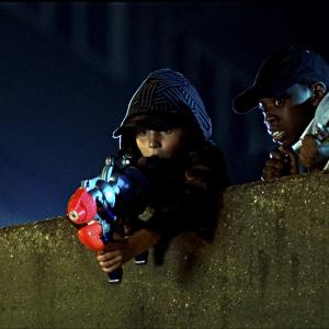 Still of Michael Ajao and Sammy Williams in Attack the Block (2011)