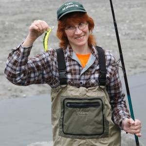 I love fishing in Alaska Alaskan actress