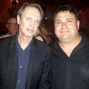 Steve Buscemi and Mike Massimino at the Boardwalk Empire Wrap party 2014