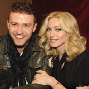 Madonna and Justin Timberlake at event of Madonna: Live from Roseland Ballroom (2008)