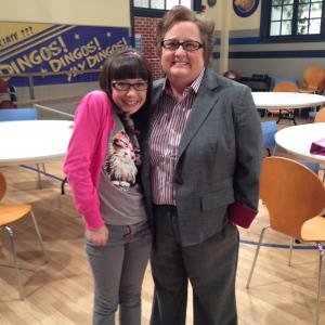 Grace Kaufman as Kerry Perry on Lab Rats with Maile Flanagan as Principal Perry