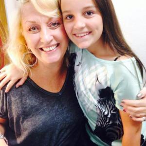 Blythe with Acting Coach Diane Christiansen