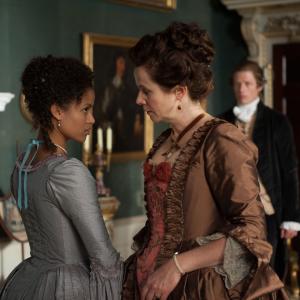 Still of Emily Watson and Gugu Mbatha-Raw in Belle (2013)