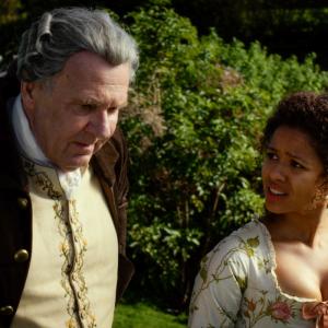 Still of Tom Wilkinson and Gugu Mbatha-Raw in Belle (2013)