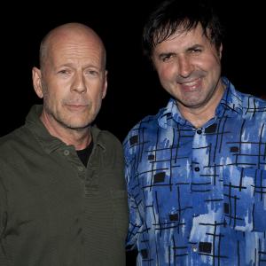 Stepan and Bruce Willis