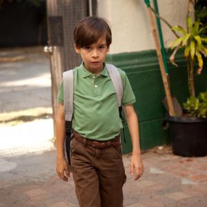 Will Babbitt as George on the set of 