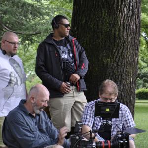 Directing Still with Liam Barret  writer  and Steve Arnold ACS  cinematography 