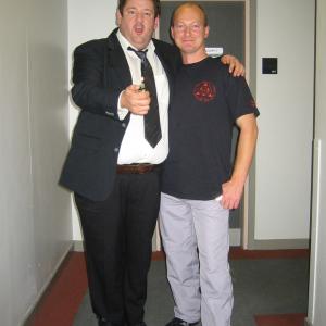 ADAM RICHARDS WITH Johnny Vegas