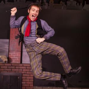 Michel Blackburn as Bert in Mary Poppins The Musical at Thtre La Maison Jaune AprilMay 2013