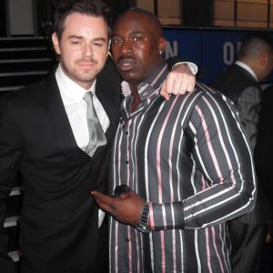 Me and Danny Dyer at DEAD MAN RUNNING Premiere