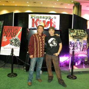 Glenn White, Kevin Booth at the Los Angeles convention center.