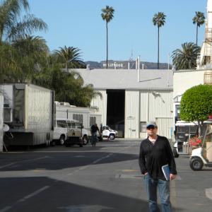 Kevin Booth at Paramount studios lot.