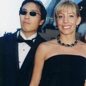 Erynn Dalton with Kenneth Lui, 2002 Cannes Film Festival