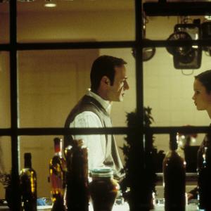 Still of Kevin Spacey and Thora Birch in Amerikos grozybes 1999
