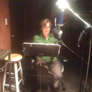 In studio for voice over work letters from war