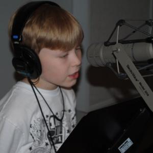 Bryce doing voice over of Mello in Fishies