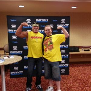 Tristan Stadtmuller with Hulk Hogan