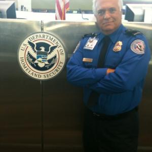 TSA Officer for Homeland Security training video.