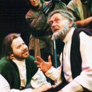 as Albany in King Lear UAA Theatre November 1999 with Laure MacConnell and Jerry Harper